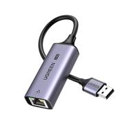 UGREEN 2.5G Adattatore Ethernet USB 3.0 a RJ45 2500 Mbps LAN Alluminio | Plug and Play in Windows 11 MacOS Compatibile con PC Laptop Router NAS