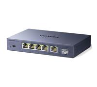 UGREEN Switch Ethernet 5 Porte 2.5G e 1 Porta 10G SFP+ Gestito Alloggiamento in Metallo Protezione dai Fulmini 4KV Compatibile con PC, NAS e Fotocamera