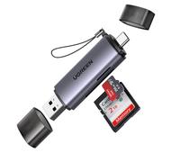 UGREEN 2 in 1 Lettore Schede SD Micro SD USB C USB A 3.0 OTG Card Reader Tipo C