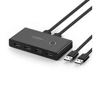 UGREEN 30767 - Switch USB 2.0, 4 USB-A, 2 in 4 Out
