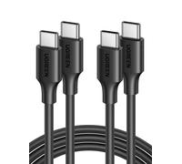 UGREEN 2 Pezzi Cavo USB C 60W Cable Type C Maschio 20V/3A Ricarica Rapida PD3.0