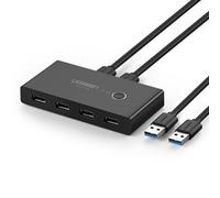 UGREEN 30768 - Switch USB 3.0, 4 USB-A, 2 in 4 Out