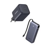UGREEN 45W Caricatore USB C con 45W Power Bank 20000mAh Cable USB C Integrado