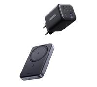 UGREEN 45W GaN Caricatore USB C 5 Porte e Nexode Power Bank 10000mAh 20W