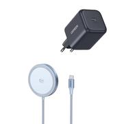 UGREEN 45W GaN Caricatore USB C e 25W MagFlow Qi2 Caricatore Wireless