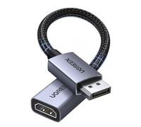 UGREEN 4K Adattatore DisplayPort a HDMI Convertitore DP Maschio a HDMI Femmina 4K 30Hz 2K 60Hz 1080P 120Hz Unidirezionale Compatibile con Laptop Monitor Schede Grafiche TV Proiettori
