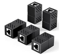 UGREEN 5 Pezzi Accoppiatore di Rete Rj45, Connettore LAN Femmina per Estendere Cavi Ethernet