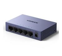 UGREEN 5 Porte Gigabit Switch Ethernet Managed di Rete LAN 1000Mbps RJ45 | Plug and Play QoS VLAN Aggregazione dei Collegamenti Basso Consumo Carcassa Metallica Resistente