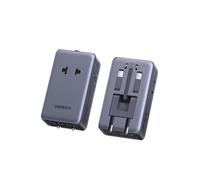 UGREEN 6 IN 1 Adattatore Universale da Viaggio PD 45W 2 Prese AC 4 USB