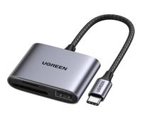 Ugreen Lettore Di Schede Usb 3.2 Gen 1 Type-C Grigio 80798-Ugreen Lettore Di Mem