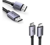 UGREEN 8K Cable DisplayPort 1.4 e 8K Cavo HDMI 2.1 Certificato
