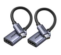 UGREEN Adattatore 4K 30Hz da Mini DisplayPort a HDMI Thunderbolt 1/2 Unidirezionale Convertitore da Mini DP a HDMI 2K 60Hz 1080P 120Hz compatibile con Mac Mini MacBook Air Pro monitor HDTV (1 Pezzo)
