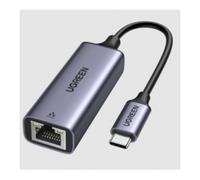 UGREEN Adattatore Ethernet Cavo Nylon USB C 1000Mbps in Alluminio, Adattatore LAN Tipo C Gigabit, Compatibile con MacBook Pro, MacBook Air, iPad Pro, Surface Book, Dell XPS, Chromebook, Galaxy S21