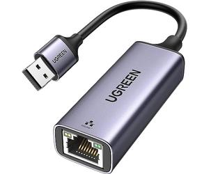 UGREEN Adattatore esterno Gigabit Ethernet USB 3.0 (grigio)