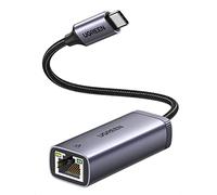 UGREEN Adattatore Ethernet Cavo Nylon USB C 1000Mbps in Alluminio, Adattatore LAN Tipo C Gigabit, Compatibile con MacBook Pro, MacBook Air, iPad Pro, Surface Book, Dell XPS, Chromebook, Galaxy S21