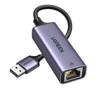 UGREEN Adattatore Ethernet USB 3.0 Gigabit 1000 Mbps Alluminio LAN (Grigio)