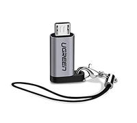 UGREEN Adattatore Micro USB a USB C, Connettore Micro USB Ricarica Rapida QC 3.0 Huawei FCP per Samsung S7 S6 J5 J7 A5 A7, Huawei P10 Lite, Xiaomi Mi A2 Lite Redmi 5 Plus Note 5, LG G4,ecc.