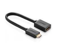 UGREEN Mini HDMI Cavo 4K 3D Adattatore Convertitore Audio Compatibile con EOS 2000D EOS 4000D D3500 Panasonic Fotocamera Videocamera, 22CM