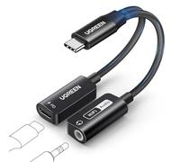 UGREEN Adattatore per Cuffie USB C a Jack 3.5mm PD 60W Magnetico 2 in 1