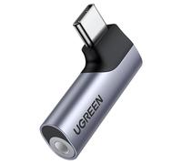 UGREEN Adattatore USB C a Jack 3.5mm per Cuffie 90 Gradi Connettore Type C con D