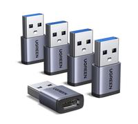UGREEN Adattatore USB C a USB 3.2 10Gbps 5 Pezzi Tipo C a Tipo A