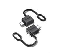 UGREEN Adattatore USB C USB A 3.2 10Gbps OTG 2 Pezzi Convertitore Type C | Anti-Perso Squillo, Thunderbolt 5/4 Compatibile con iPhone 18 Pro Max 17 16 15 Galaxy S26 MacBook iMac iPad