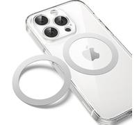 UGREEN Anello Universale Magnetico da Attaccare al Supporto e Accessori MagSafe, Compatibile con iPhone 15 14 13, Galaxy S23 S22 S21etc, 2 Pezzi, Argento