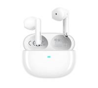 UGREEN Auricolari wireless Bluetooth 5.3, HiTune H5 cuffie semi-in-ear, 4 microfoni con cancellazione del rumore, tempo di riproduzione 26 ore di ricarica rapida, driver grande da 13,6 mm, modalità di