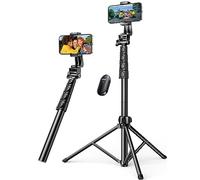 UGREEN Bluetooth Selfie Stick Treppiede con Telecomando BT, Estensibile 170cm 3 in 1 per Cellulare Compatibile con iPhone 16 Plus Pro Max/15/14/13/12/11 ecc
