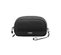 UGREEN Borsa Accessori Elettronici da Viaggio, Organizer Cavi Porta Compatibile with iPad Mini 5 4, Smartphone, Power Bank, Cable, Hard Disk, ECC Standard M Nero
