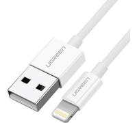 Ugreen cable USB 2.0 A lightning 2m 5V/2.4A iPhone 7 / 7plus / 6S/ 6 / 6 Plus iPhone 5s/5c/5 iPad Mini/Mini 2 iPad 1 m Bianco ( NEW