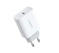 UGREEN Caricatore USB C da 20 W PD 3.0 USB C Power Adapter spina di ricarica compatibile con iPhone 13, 13 Pro, 13 Pro Max, 13 Mini, 12, 11, SE 2022, X, iPad Pro 2020, Galaxy S22, S21 ecc