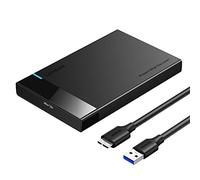 Ugreen 30848 contenitore di unità di archiviazione Box esterno HDD/SSD Nero 2.5"