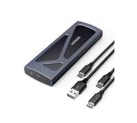 UGREEN Case SSD M.2 NVMe PCIe USB C 3.2 Gen 2 10Gbps UASP, Enclosure per Disco Rigido 2TB M/M&B Key 2230/2242/2260/2280 con Cavo Compatibile con 970 Evo Plus 980 PRO WD SN770 Kingston
