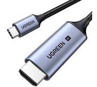 UGREEN Cavo da USB C a HDMI 2.1 8K@60Hz 4K@240Hz Type C a HDMI Ultra High Speed Cavo HDR HDCP 2.3 Thunderbolt 4/3 compatibile con iPhone 15 MacBook Pro/Air, iPad Pro, Galaxy S23, Steam Deck (2M)