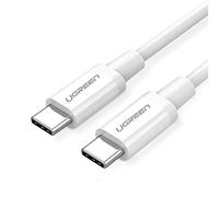 Ugreen Cavo dati da USB-C a USB-C 3A, 60 W, bianco, 1 metro