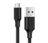 UGREEN Cavo dati e ricarica micro USB, nero, 1,5 metri