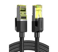 UGREEN Cavo di Rete Ethernet LAN ad Alta Velocità 10 Gbps 600 MHz/s Nylon per PS5, PS4, TV Box, PC, Switch, Modem, Router, Compatibile con Cat 7/6/6a/5/5e, 3 Metri