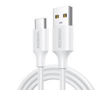UGREEN Cavo di ricarica rapida USB a USB C, bianco, 2 metri