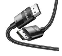 UGREEN Cavo DisplayPort 8K 60Hz 4K 120Hz Cable DP 1.4 Maschio Supporta Scheda Grafica PC TV Proiettore Monitor, 2M
