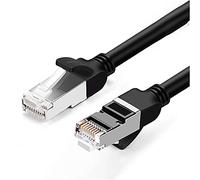 UGREEN Cavo Ethernet Cat 6 U/UTP in rame puro 5 m (nero)