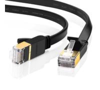 UGREEN Cavo Ethernet Cat 7 U/FTP, flat, 2m (Black)