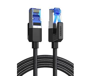 UGREEN Cavo Ethernet Cat 8 Cable Lan RJ45 40Gbps 2000MHz Nylon Alta Velocità per Gaming PS5 PS4 Xbox X TV Box Router, 5M