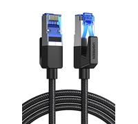 UGREEN Cavo Ethernet Lan Nylon RJ45 40Gbps 2000MHz Alta Velocità per Gaming PS4 PS5 Router Modem Compatibile con Cat 8/7/6/5, 3 Metri
