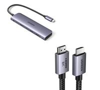 UGREEN Cavo HDMI 2.1 8K certificato e Revodok 1071 Hub USB C HDMI 4K