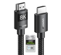 UGREEN Cavo HDMI 2.1 Certificato 8K 10K 60Hz 48Gbps 4K 120Hz (3M)