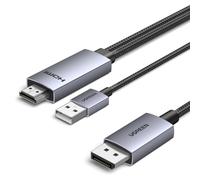 UGREEN Cavo HDMI a DisplayPort 4K 60Hz Adattatore USB A 2M