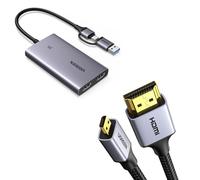 UGREEN Cavo Micro HDMI 4K 60hz e HDMI Video Capture 4K 30hz