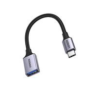 UGREEN Cavo OTG Type C a USB 3.0 Adattatore Tipo C Maschio a Femmina 5 Gbps Nylon Intrecciato Compatibile con iPhone 17 PRO Max Air iPad MacBook 2024 Galaxy S24 Huawei Xiaomi (Gray)