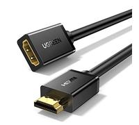 UGREEN Cavo Prolunga HDMI Maschio Femmina Alta Velocità con Ethernet, Supporta 4k 3D per PS4, PS3, Xbox One, Boxee, SkyBox, Roku, Lettore Blu-Ray, DVD, TV, PC, Monitor, Proiettore, HDTV, ecc (0,5M)